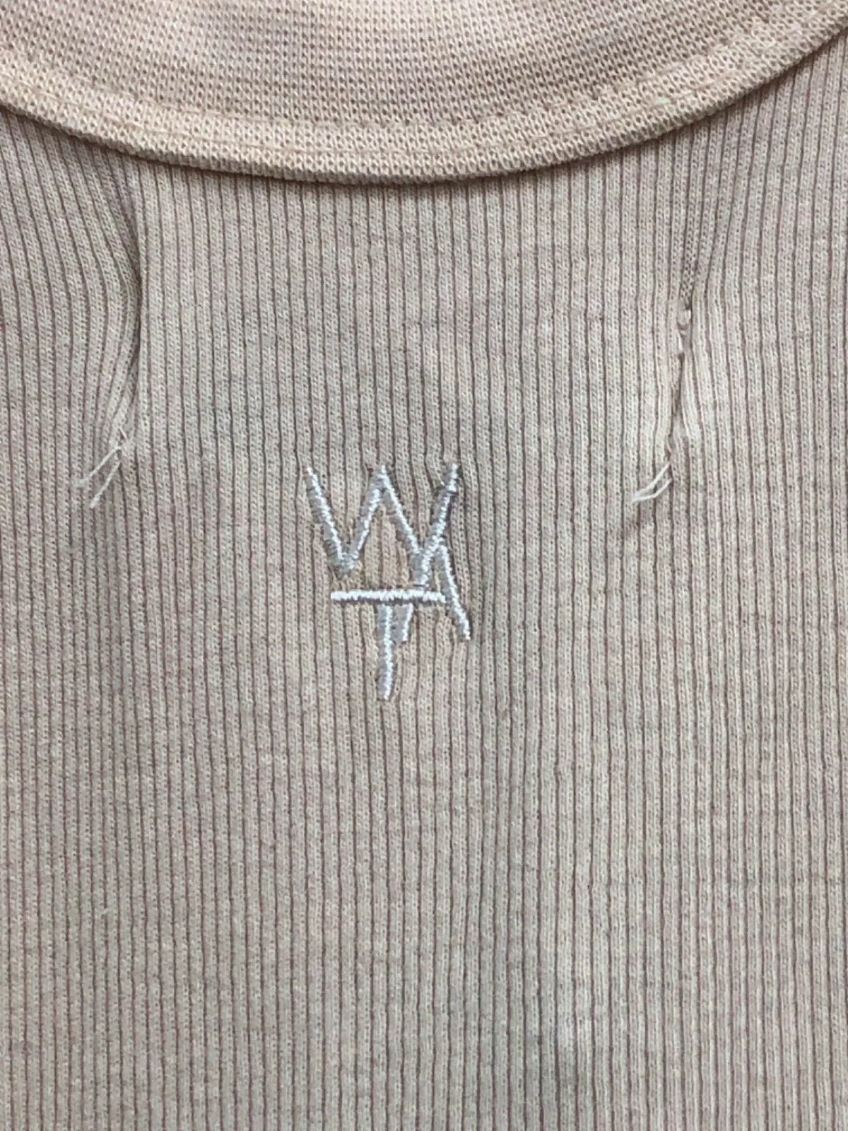 Wat. The Brand Birch Womenswear Ribbed Vest XS