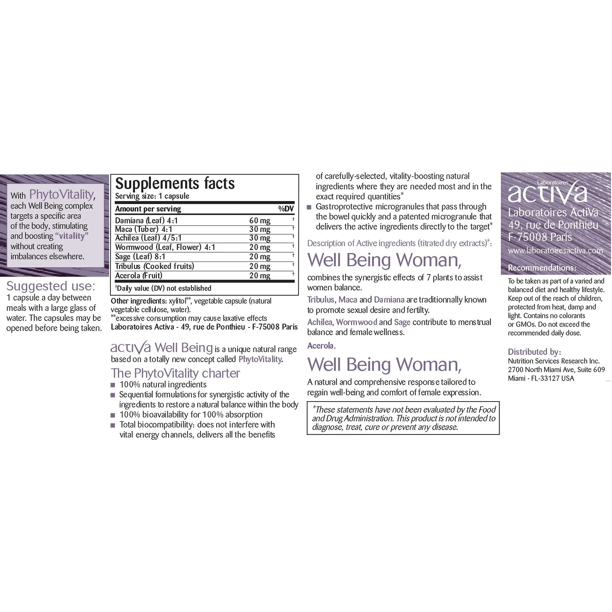 Well-Being Woman - microgranule