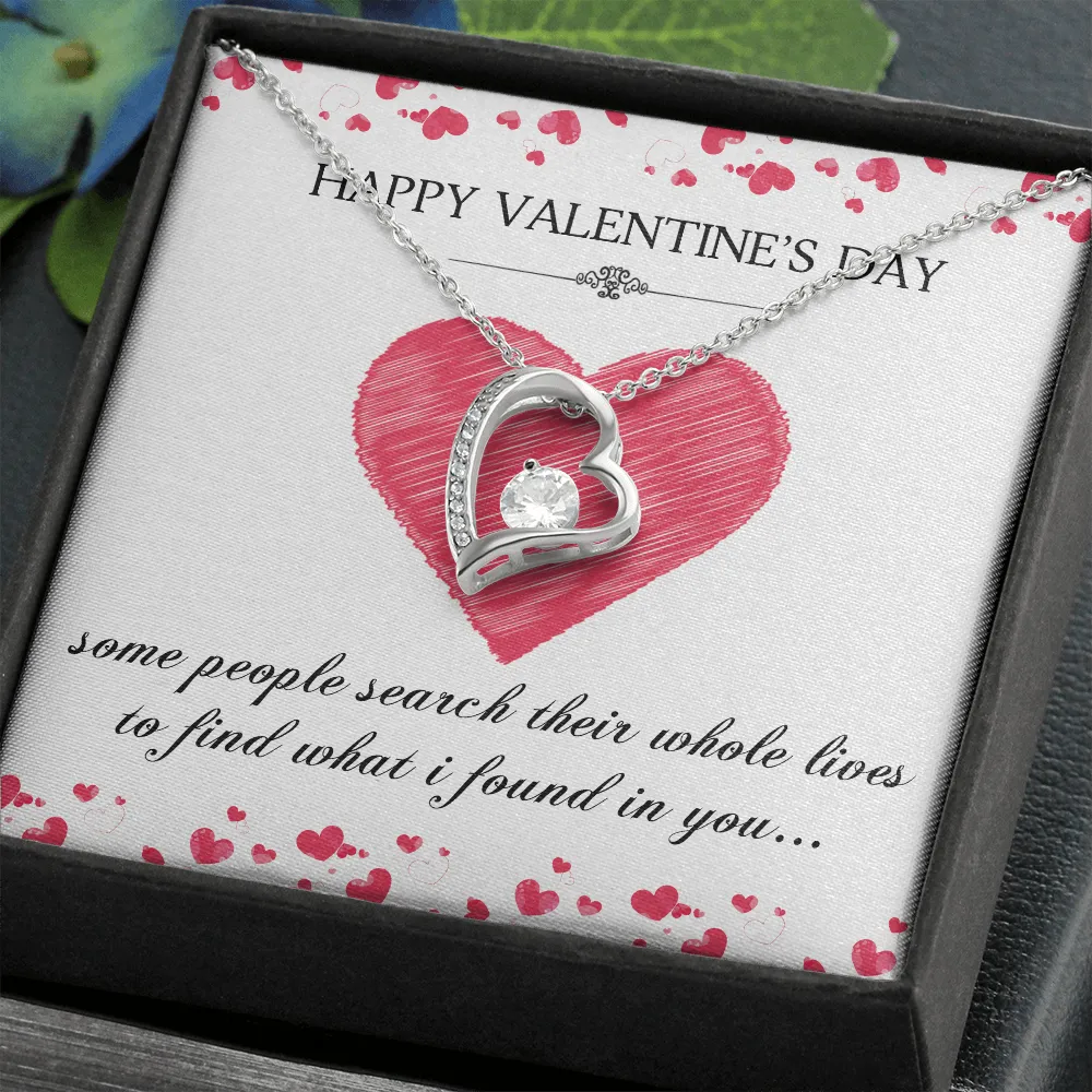 What I Found In You Forever Love Necklace
