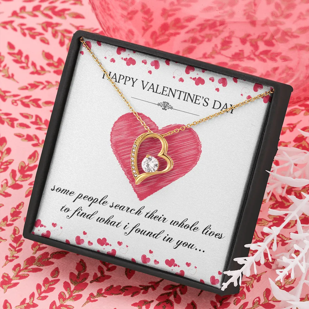 What I Found In You Forever Love Necklace