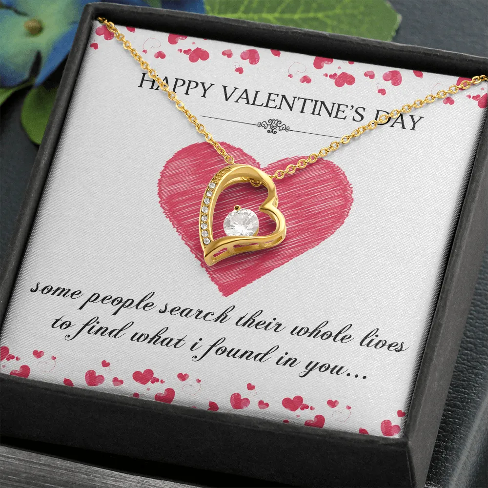 What I Found In You Forever Love Necklace