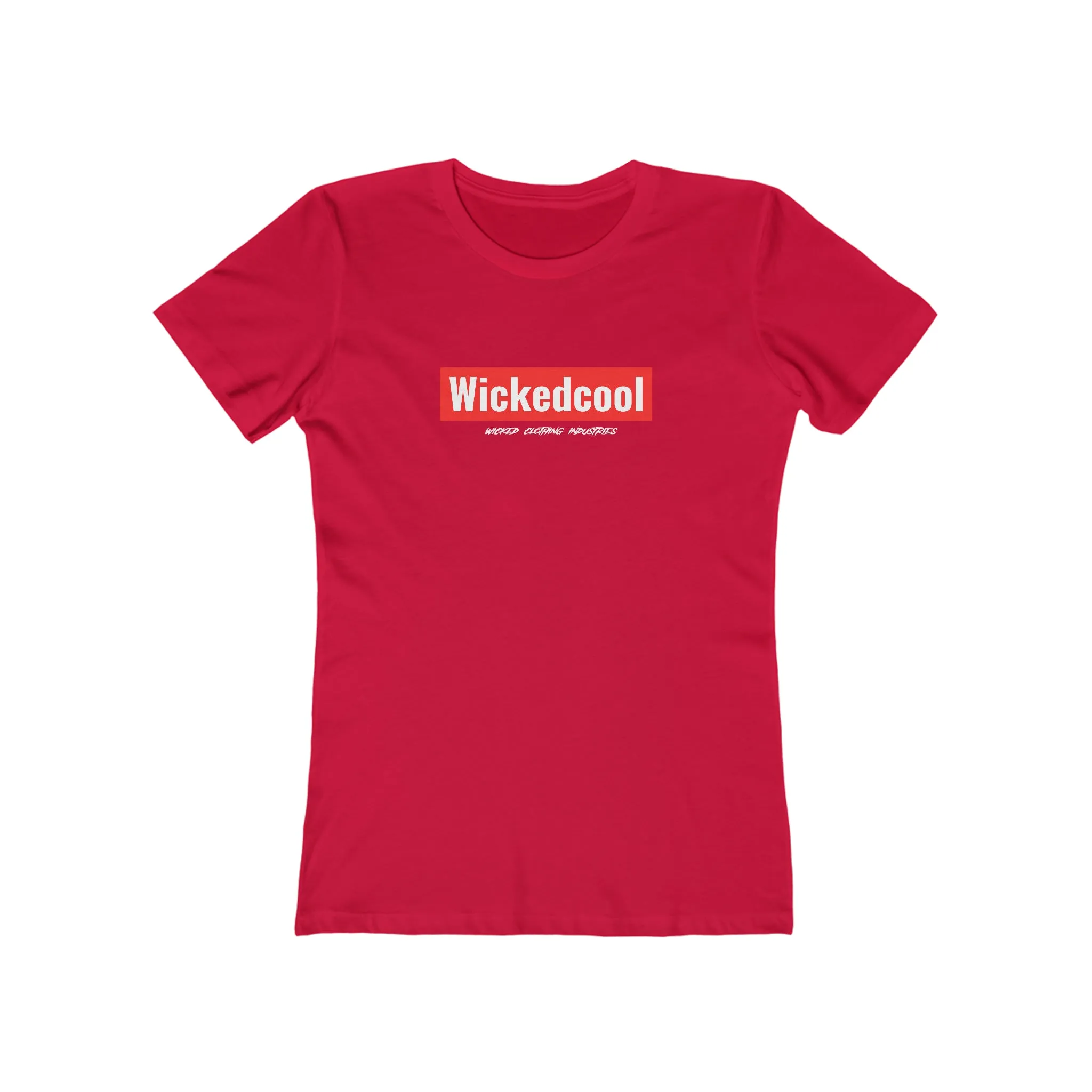 WickedCool/Red/Women's  Tee