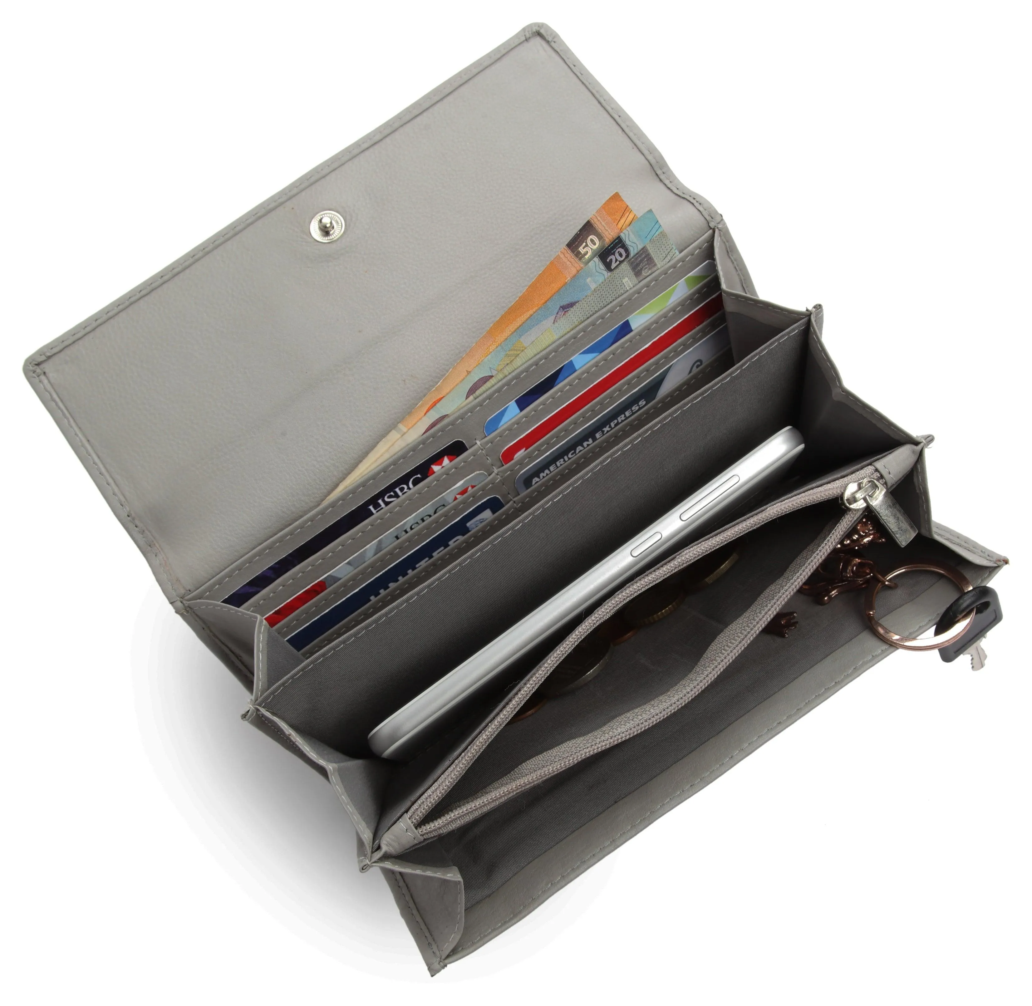 WILDHORN® Genuine Leather Wallet for Women | Purse for Women/Girls