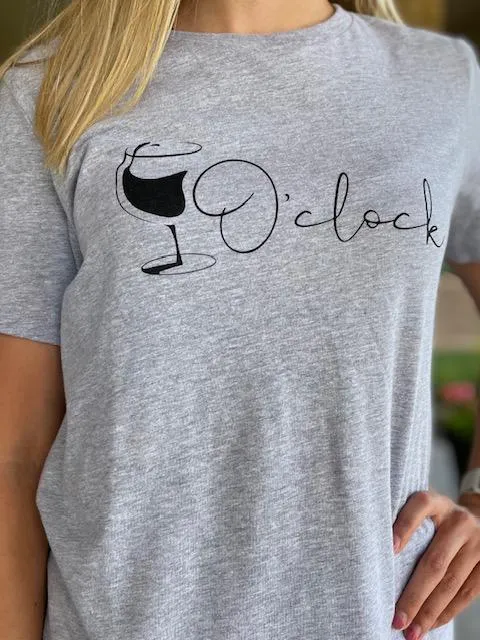 Wine O'clock Graphic Tee