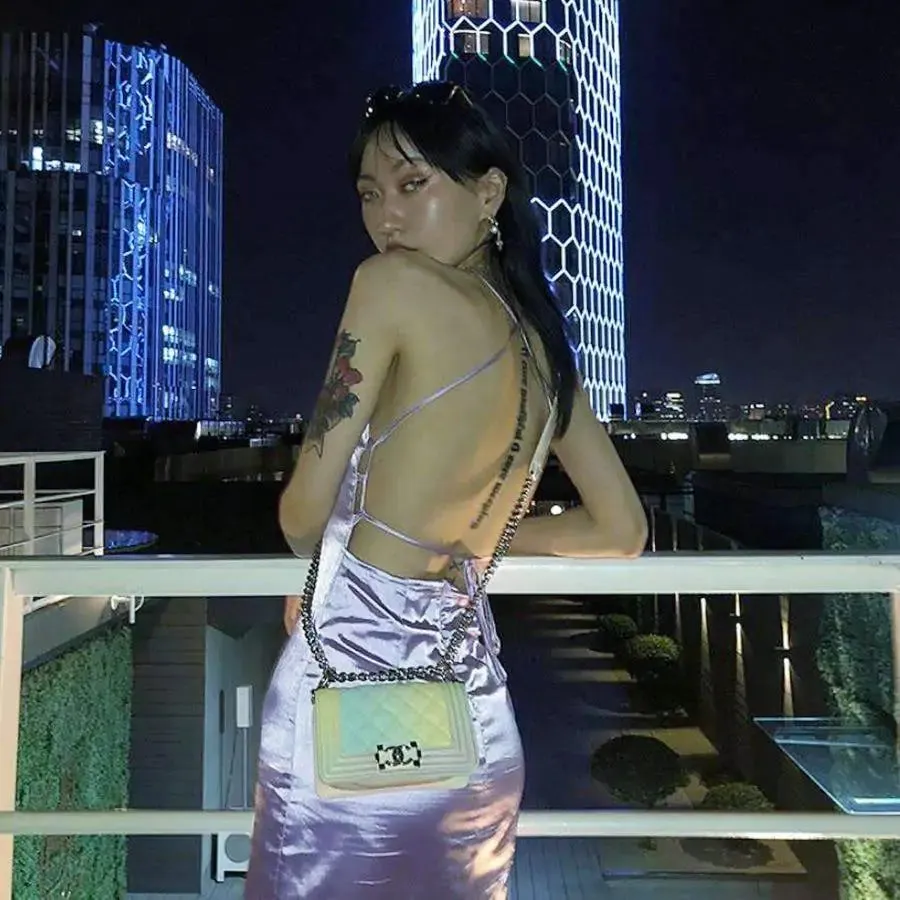 Women Complex Midi Dress