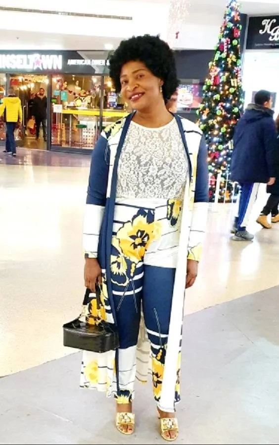 Women's 2 Piece Dashiki Pant Suit