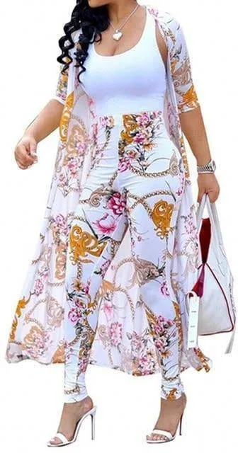 Women's 2 Piece Dashiki Pant Suit