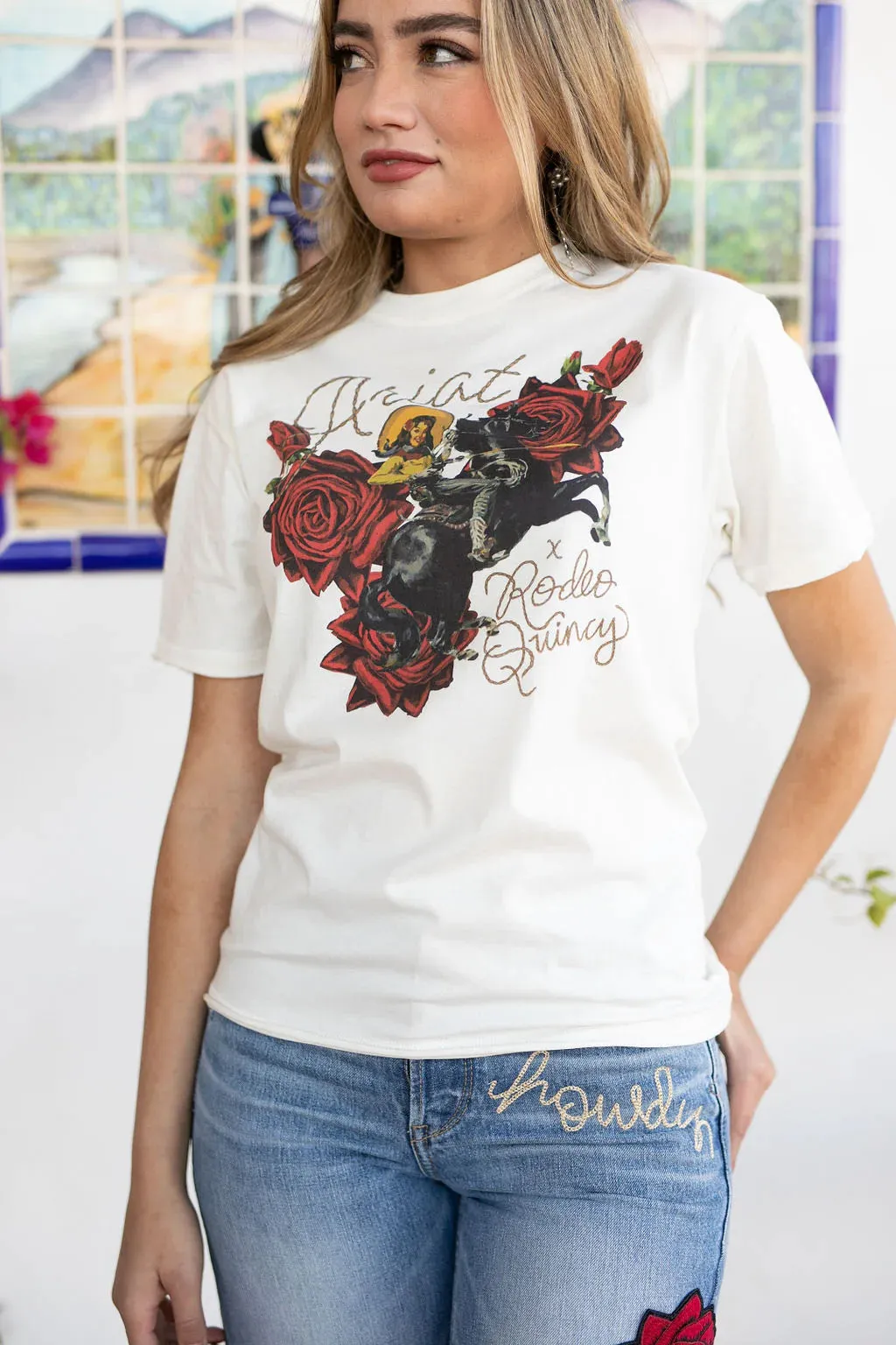 Women's Ariat HAPPY TRAILS RQ SHIRT