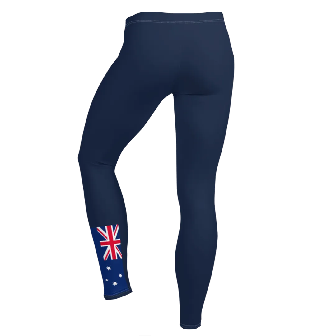 Women's Australia Small Flag Leggings