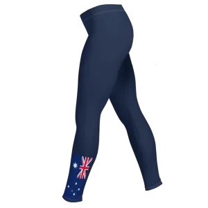 Women's Australia Small Flag Leggings