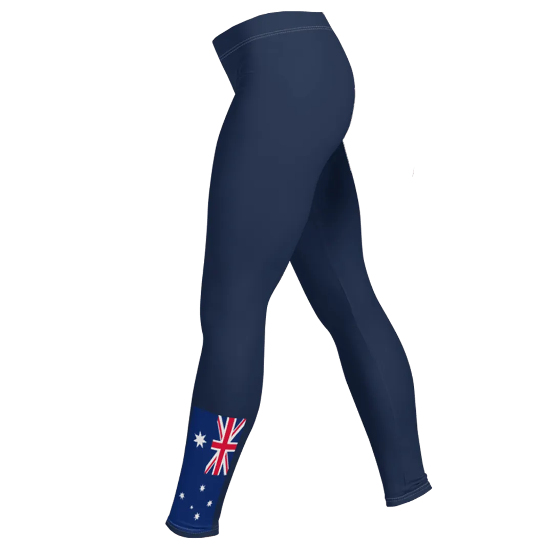 Women's Australia Small Flag Leggings