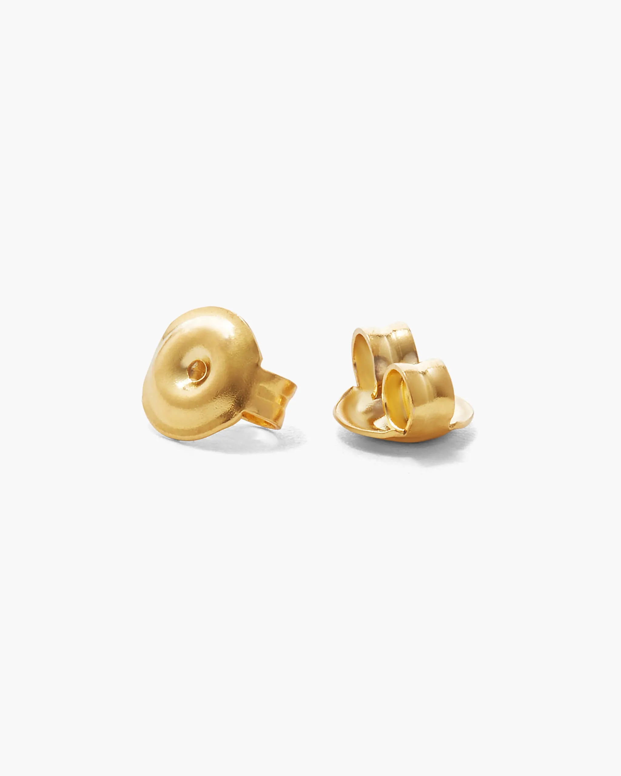 Women's Bezeled Pearl Stud Earrings - Gold