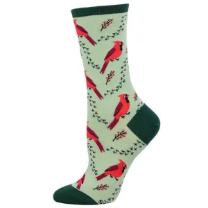 Women's Cardinal Tracks Socks