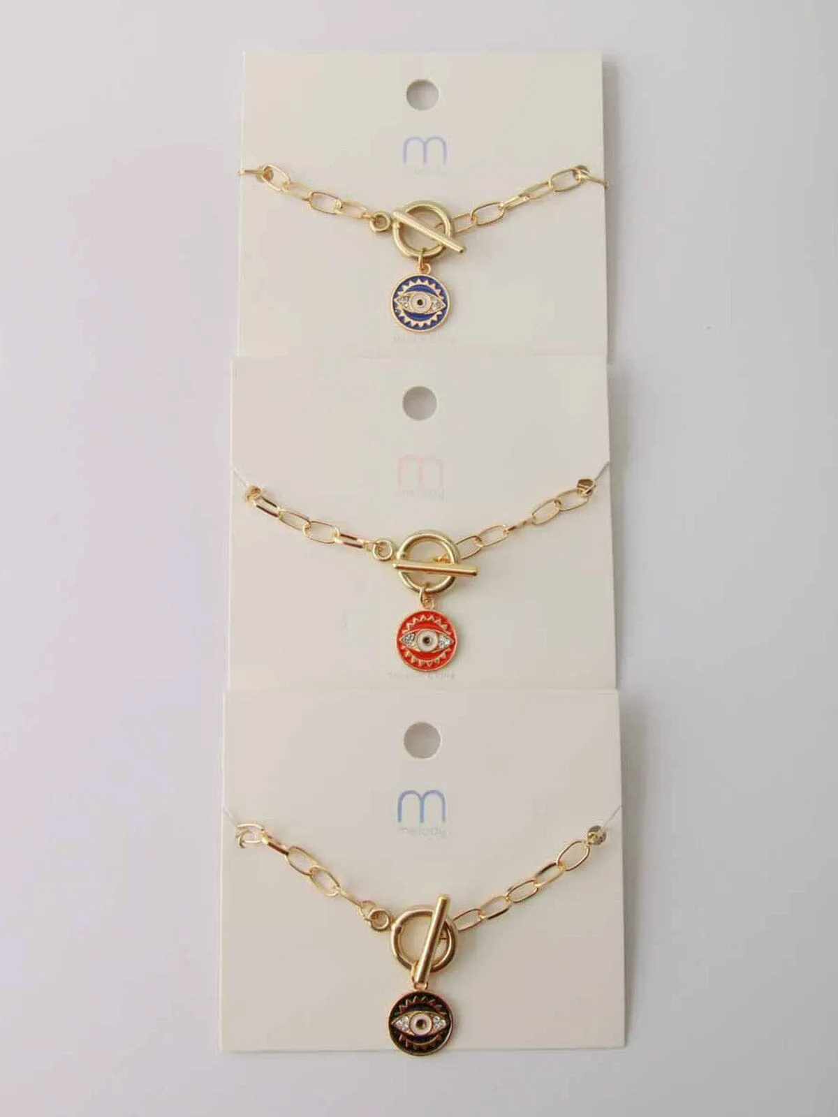 WOMEN'S CHAIN EVIL EYE BRACELET