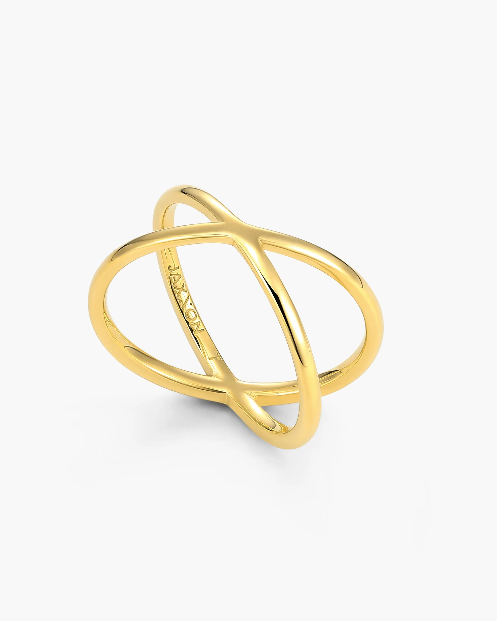Women's Crossover Ring - Gold