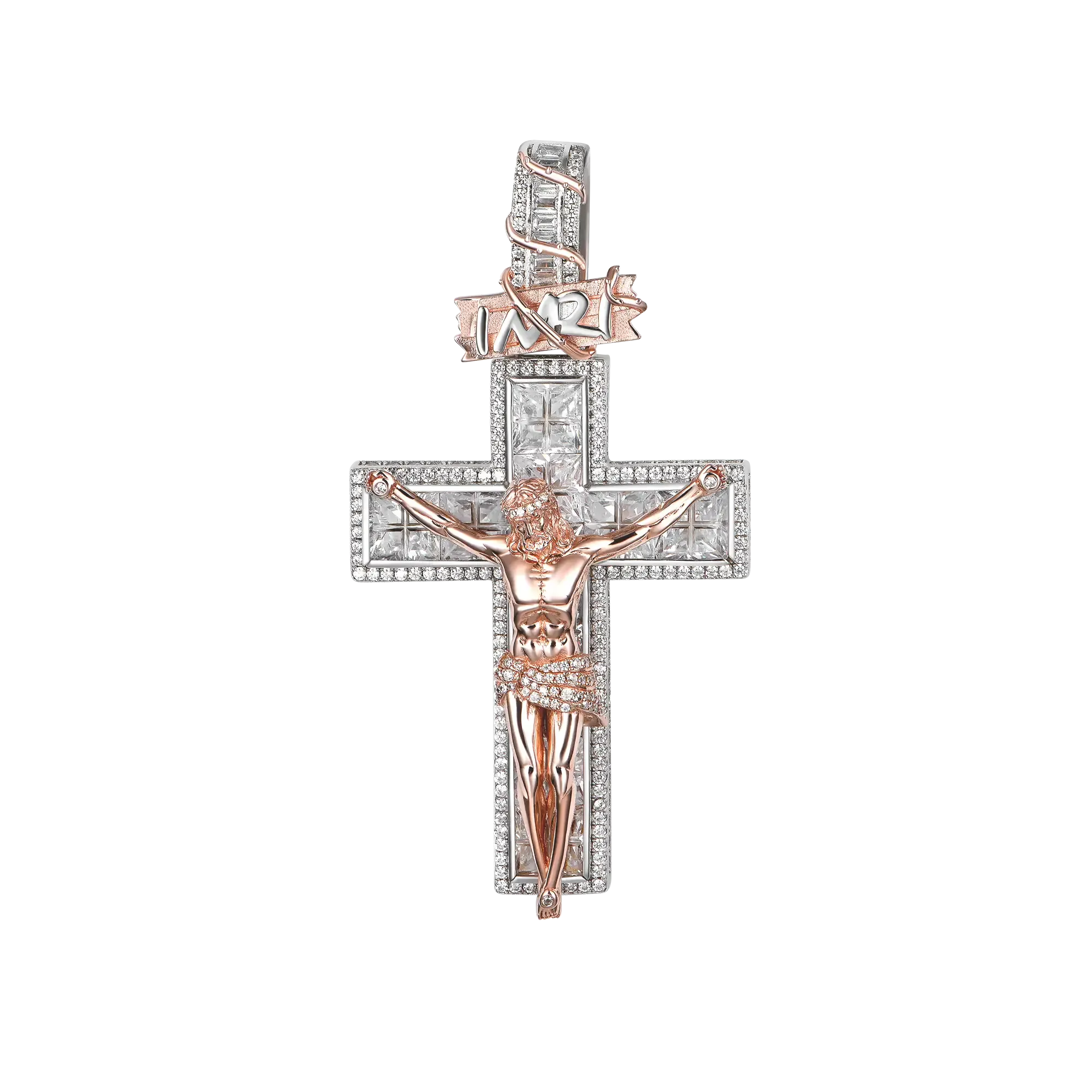 Women's Crucifixion of Jesus Pendant - Large