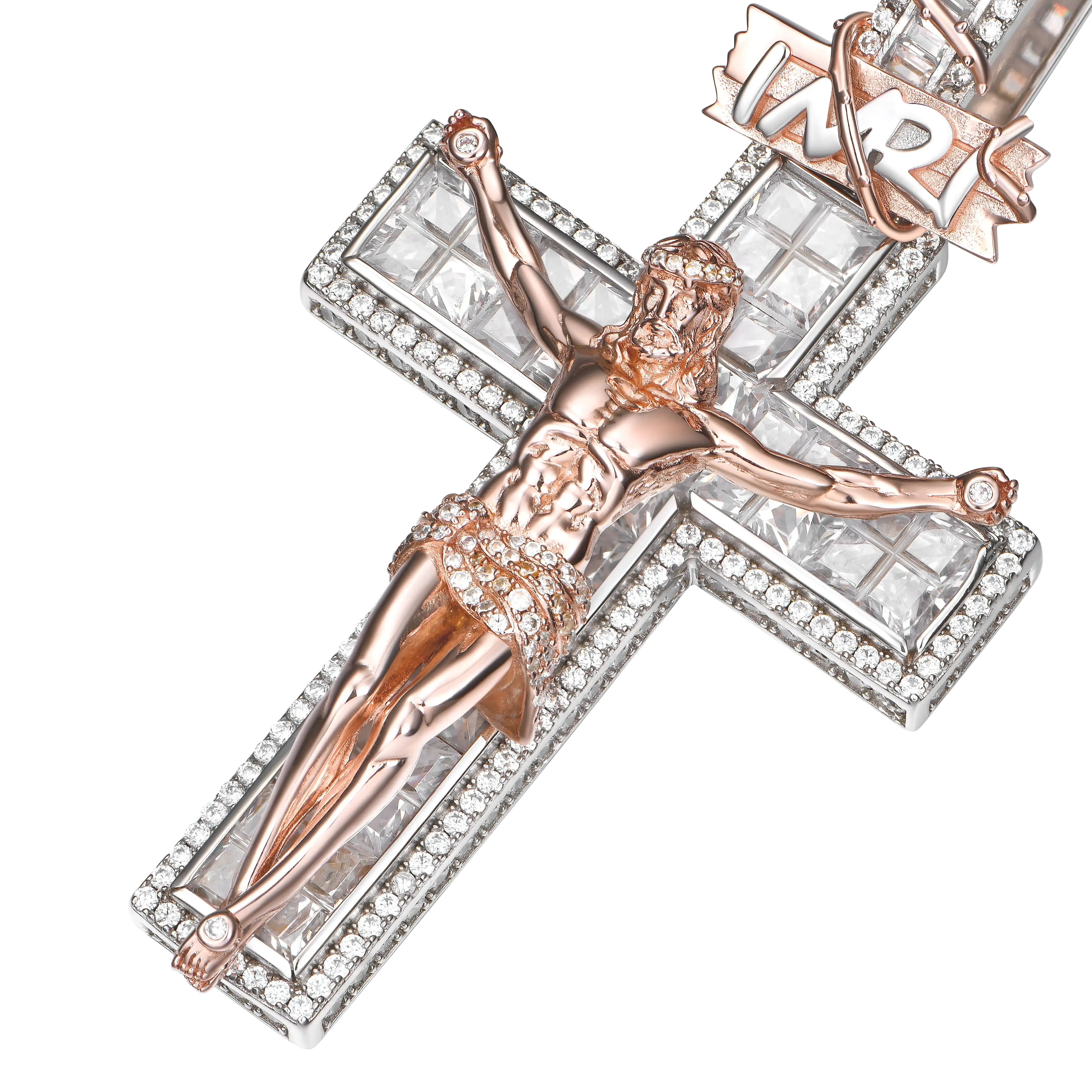 Women's Crucifixion of Jesus Pendant - Large