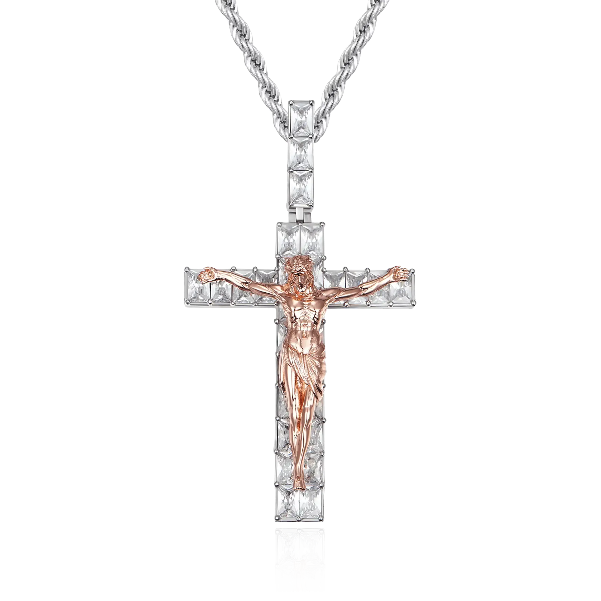 Women's Crucifixion of Jesus Pendant - Medium