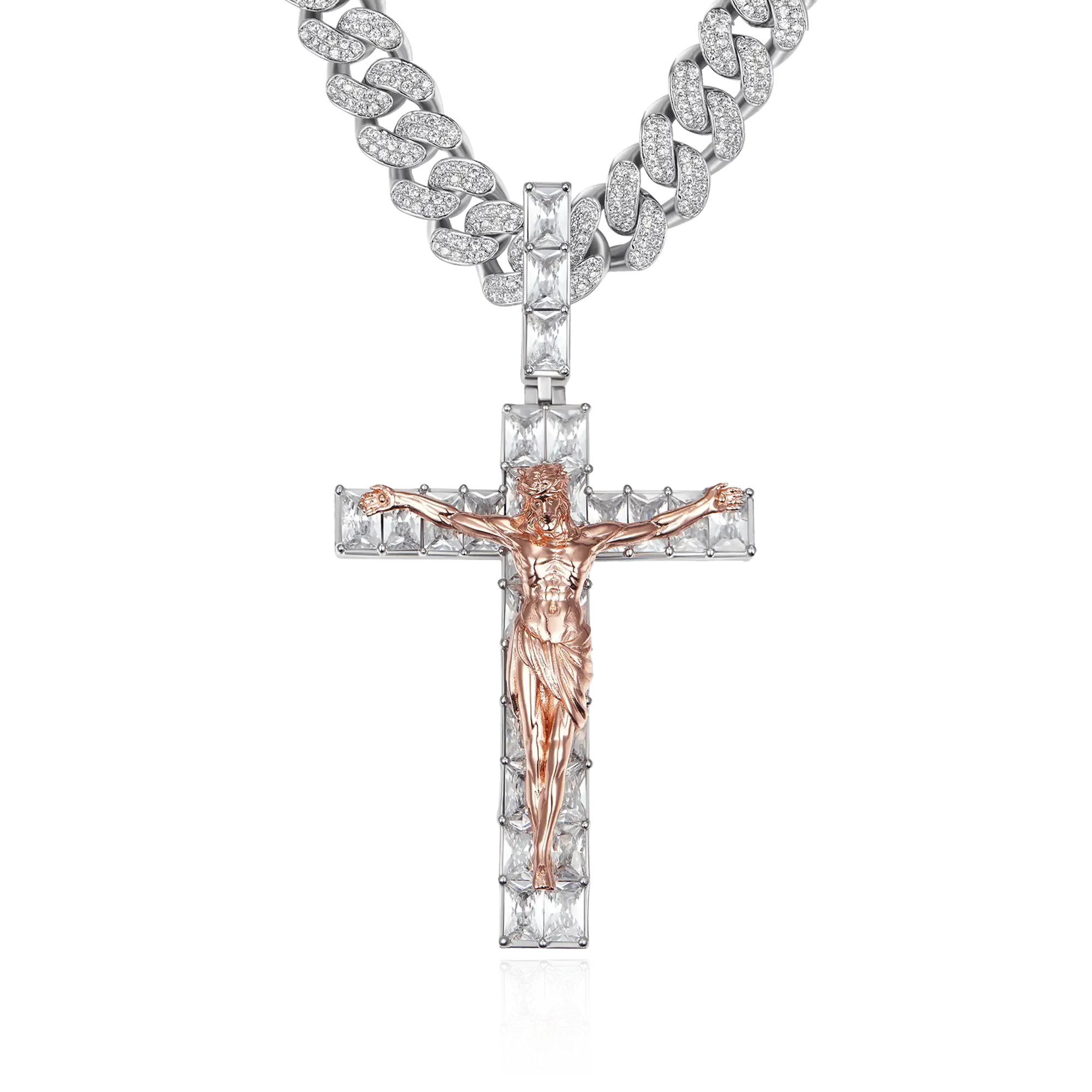 Women's Crucifixion of Jesus Pendant - Medium