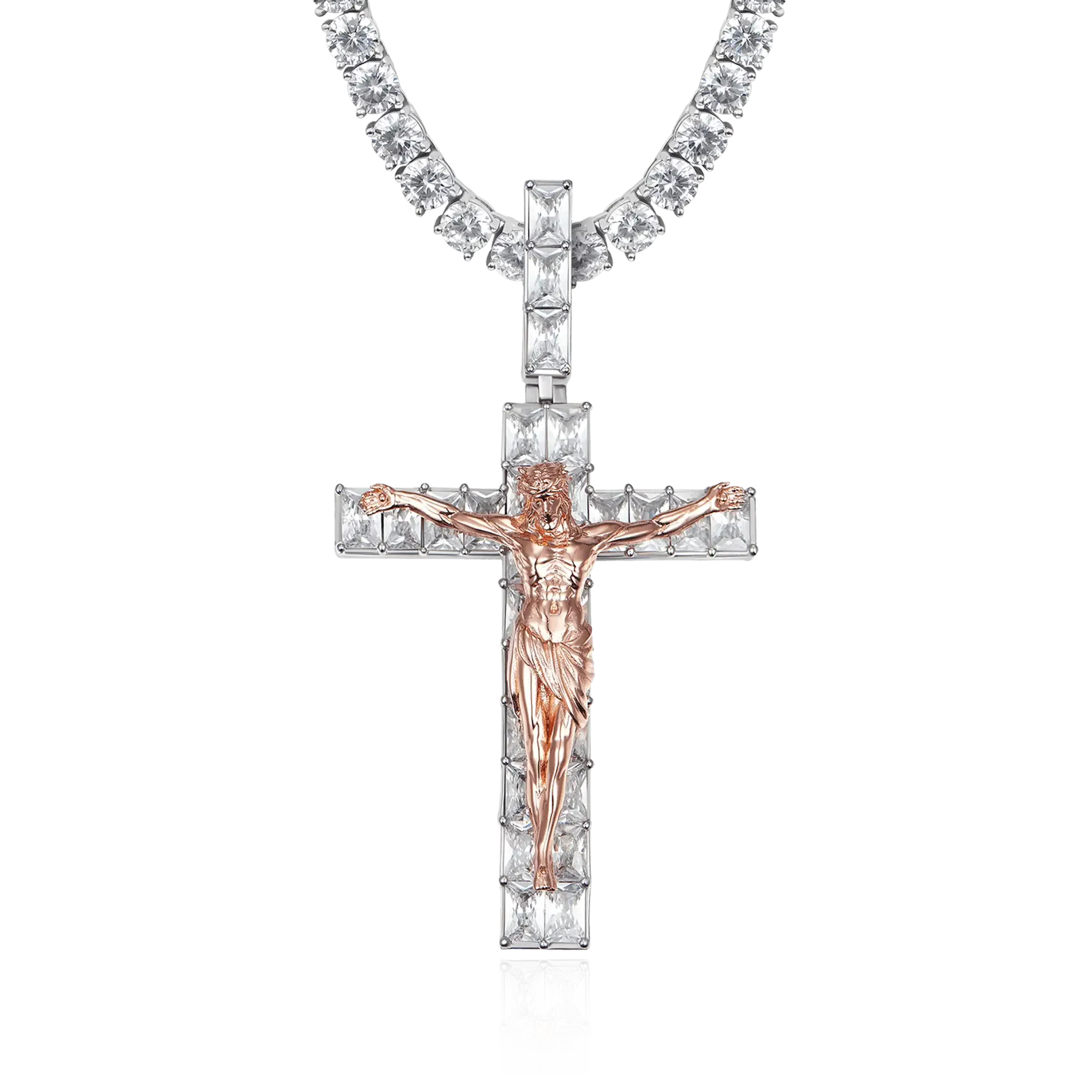 Women's Crucifixion of Jesus Pendant - Medium