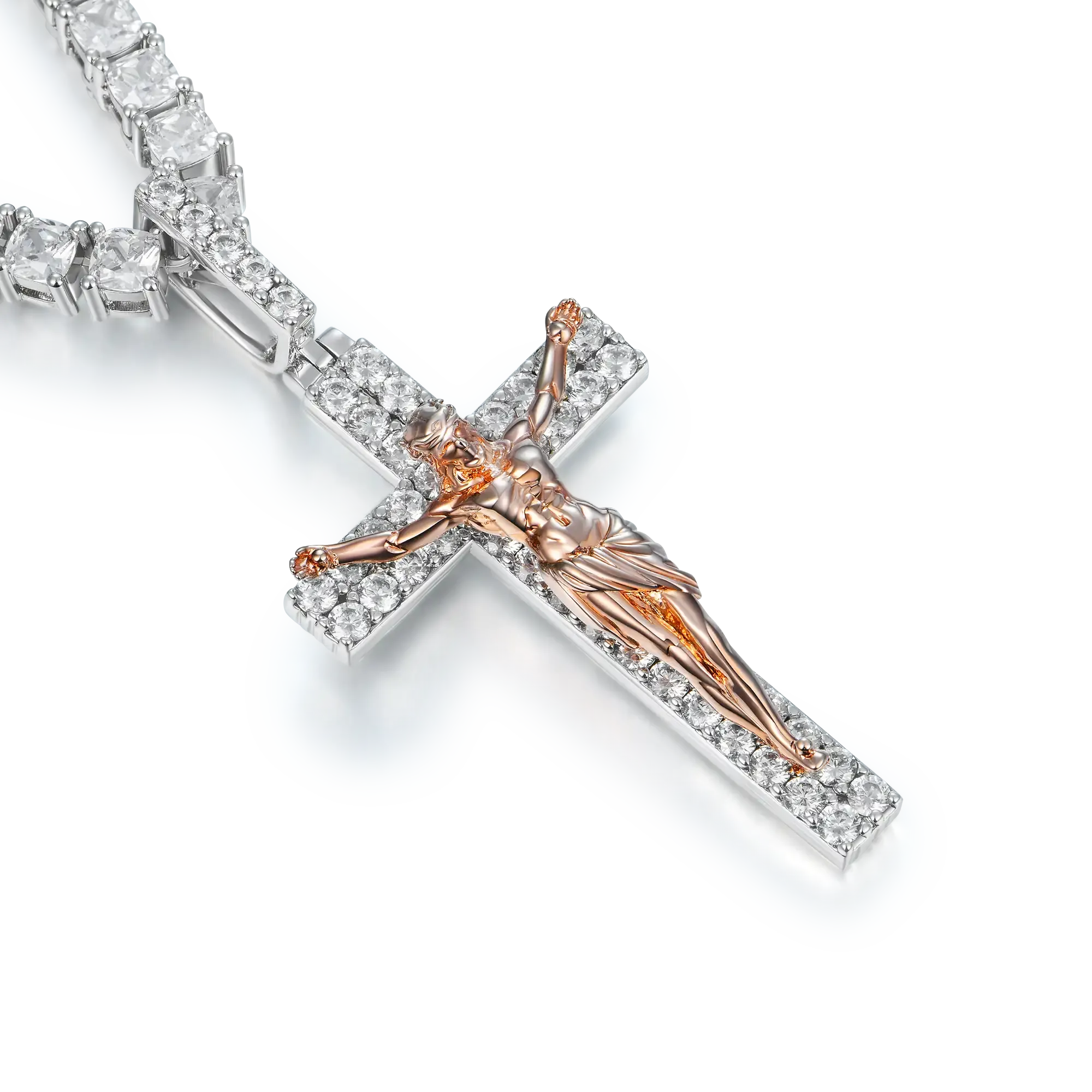 Women's Crucifixion of Jesus Pendant - Small