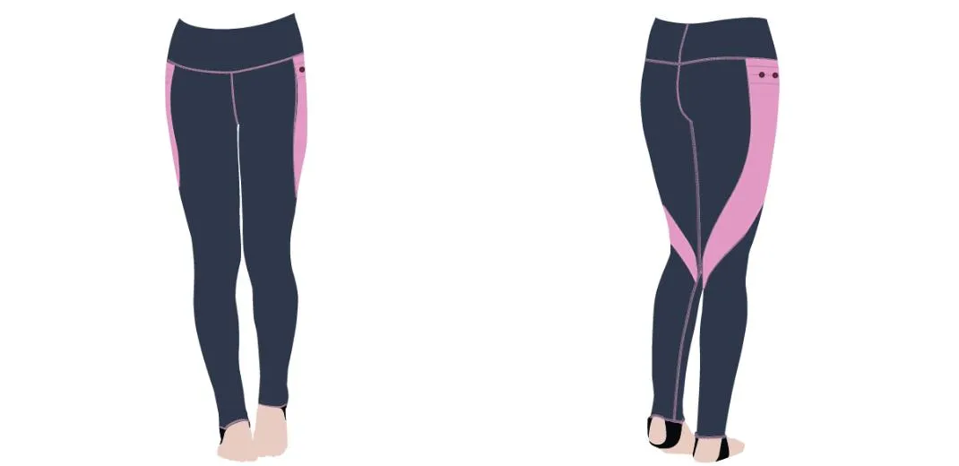 WOMEN'S CUSTOM SNORKEL STIRRUP SWIM LEGGING