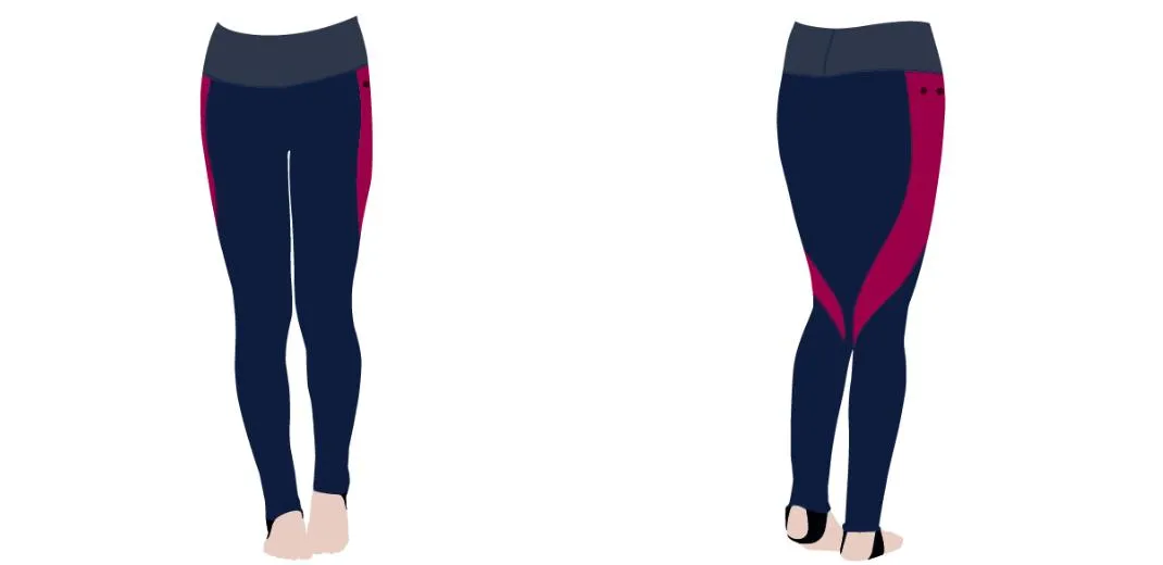 WOMEN'S CUSTOM SNORKEL STIRRUP SWIM LEGGING