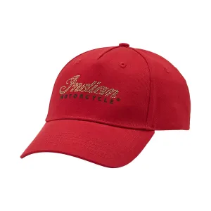 Women's Embellished Hat, Red