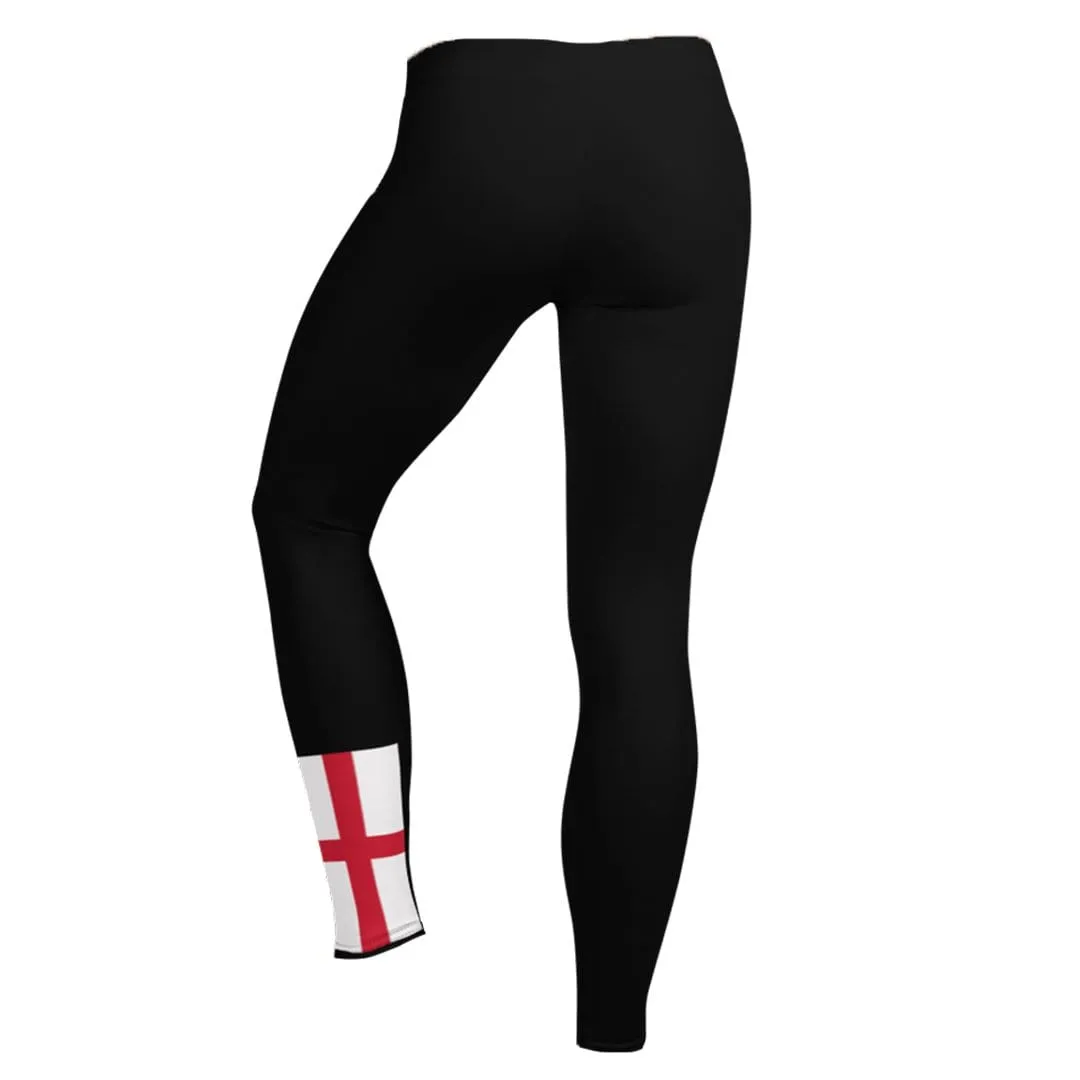 Women's England Small Flag Leggings