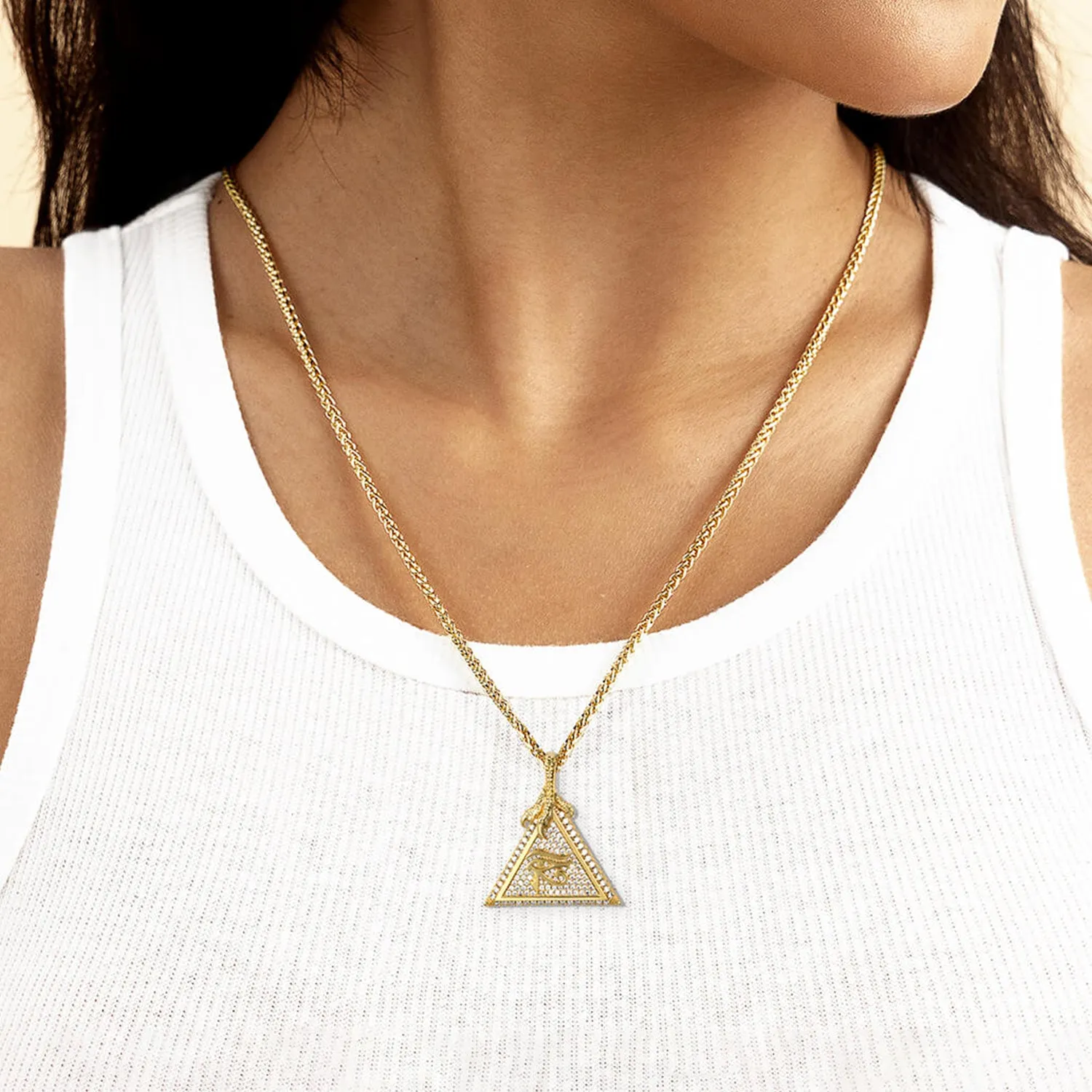 Women's Eye of Horus Micro Pendant