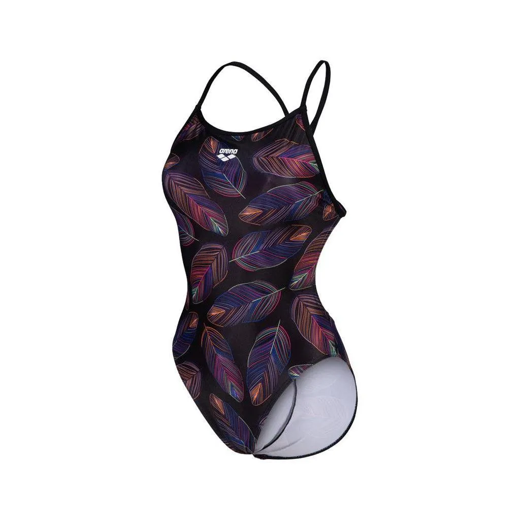 Women's Falling Leaves Booster Back Swimsuit