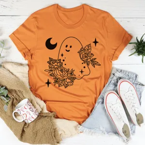 Women's Floral Ghost T-Shirt- 4 Colors