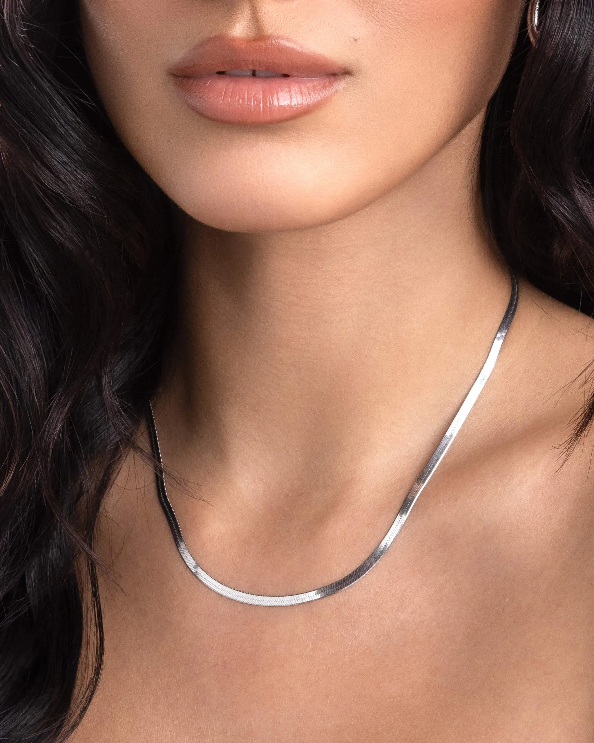 Women's Herringbone Chain - 3mm