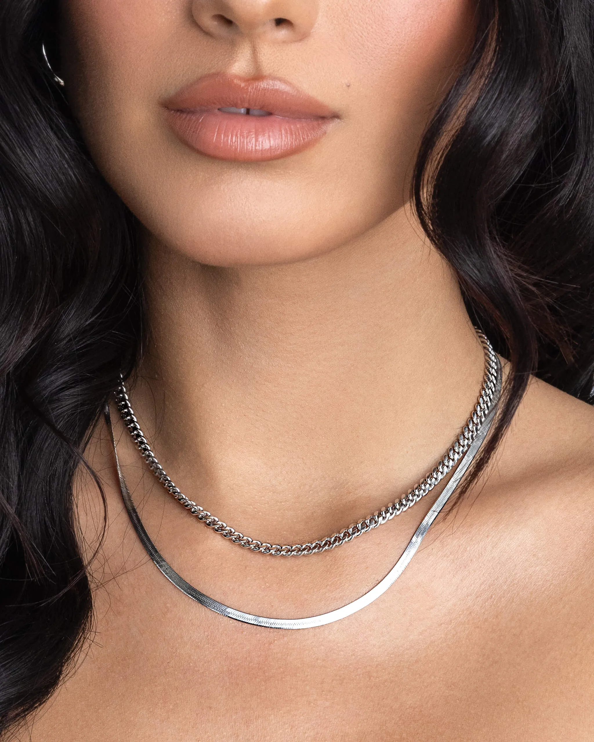 Women's Herringbone Chain - 3mm