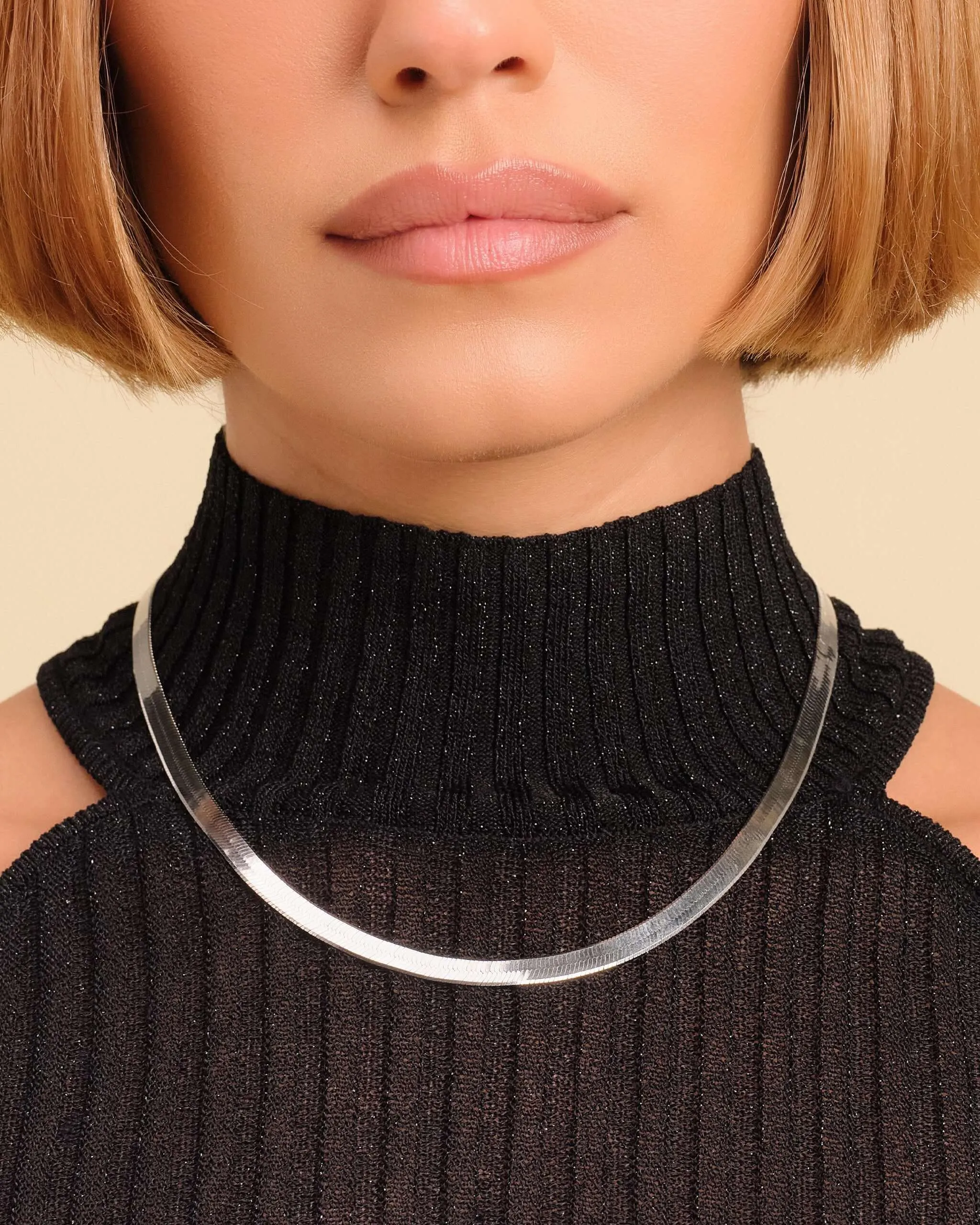 Women's Herringbone Chain - 5mm