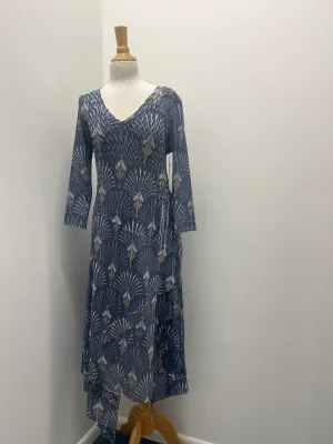 Women's Komarov | Vienna Party Dress | Grey and Taupe