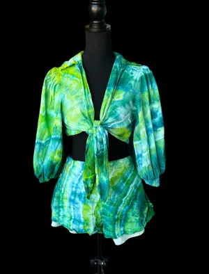 Women’s Large Tie front 2 Piece Set