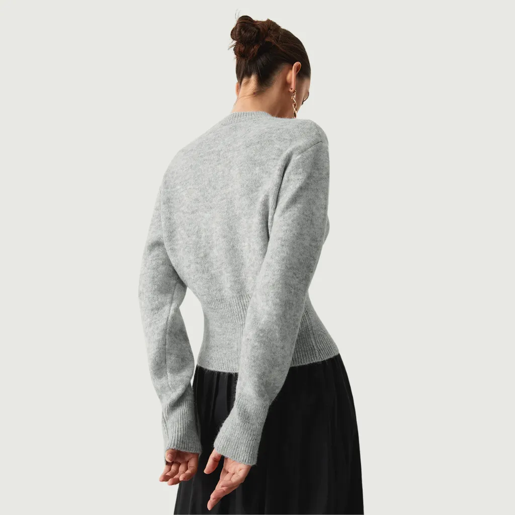 Women's Leisurely Pullover Waist Sweater