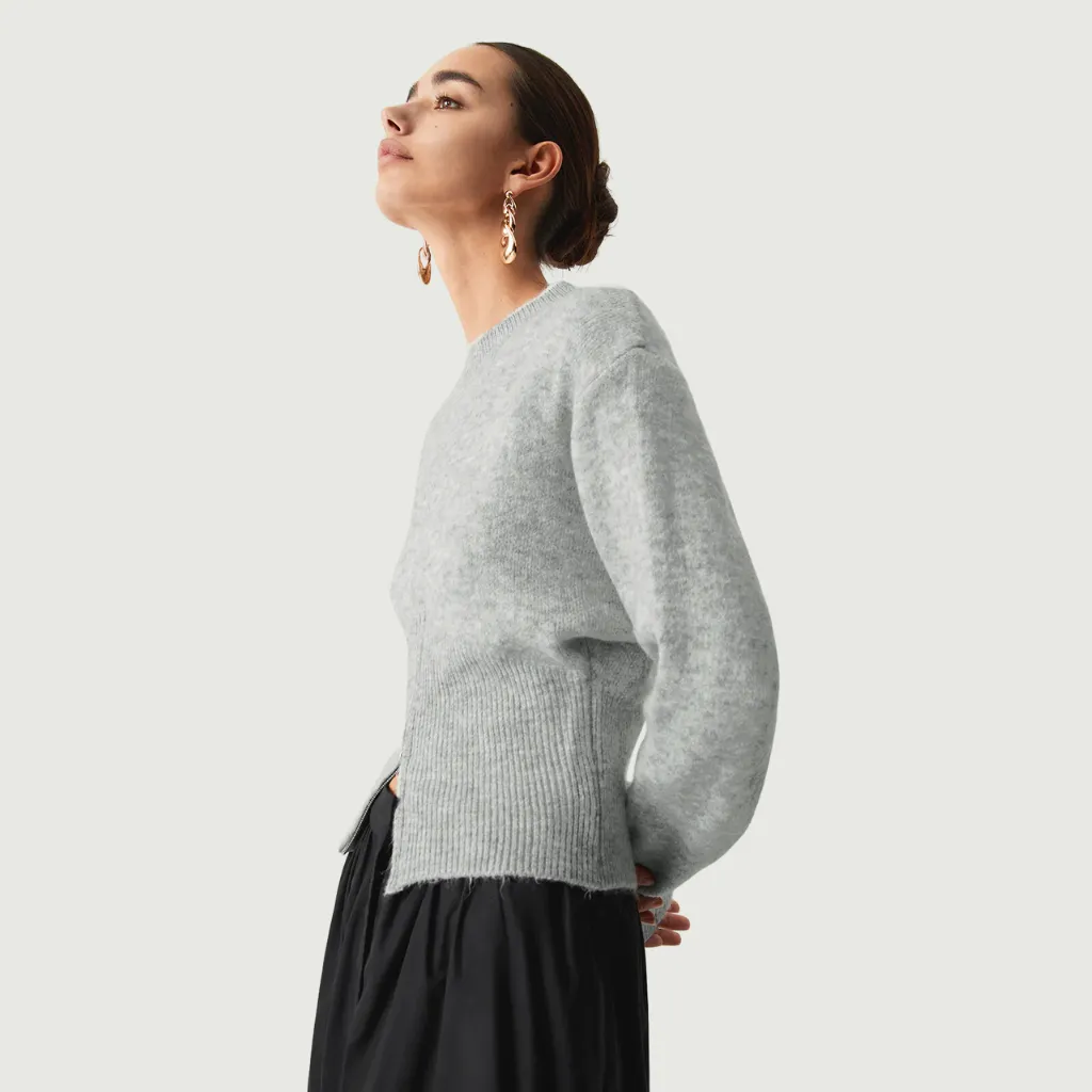 Women's Leisurely Pullover Waist Sweater