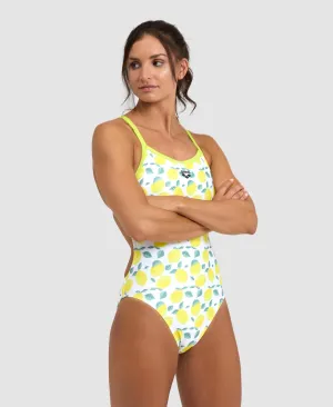 Women's Lemons Xcross Back One Piece
