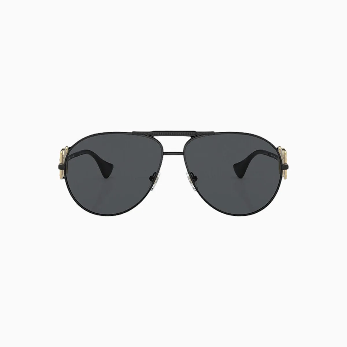 Women's Matte Black Dark Grey Sunglasses