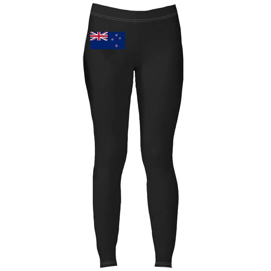 Women's New Zealand Flag Leggings