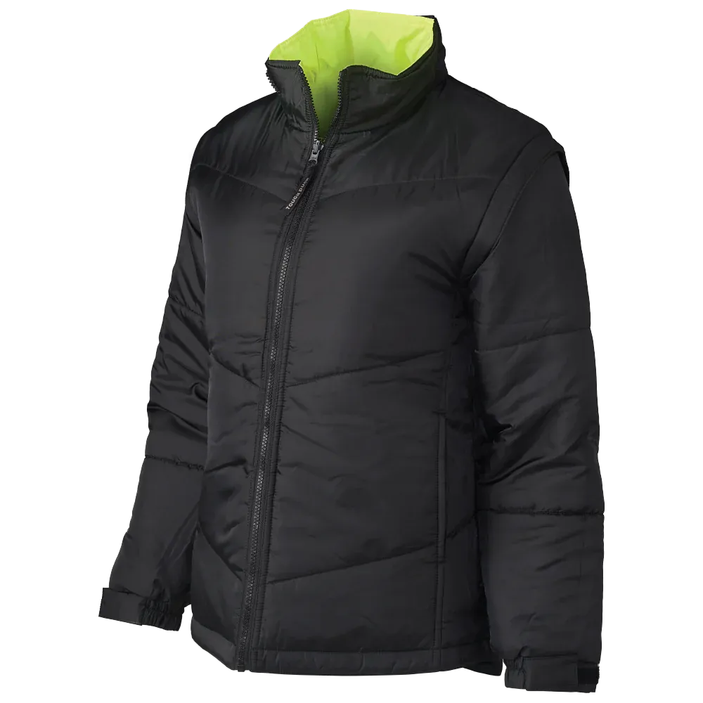 Women's Poly Oxford 5-In-1 Safety Jacket by Tough Duck - Style SJ46