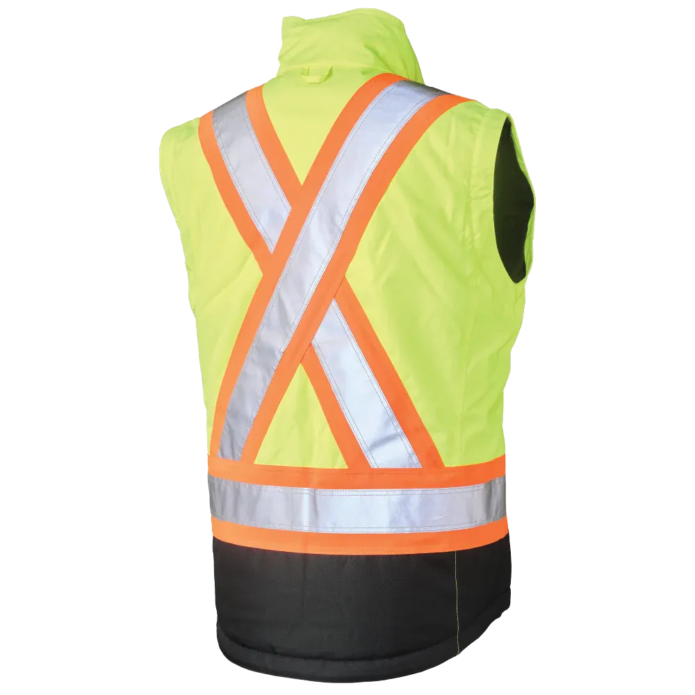 Women's Poly Oxford 5-In-1 Safety Jacket by Tough Duck - Style SJ46