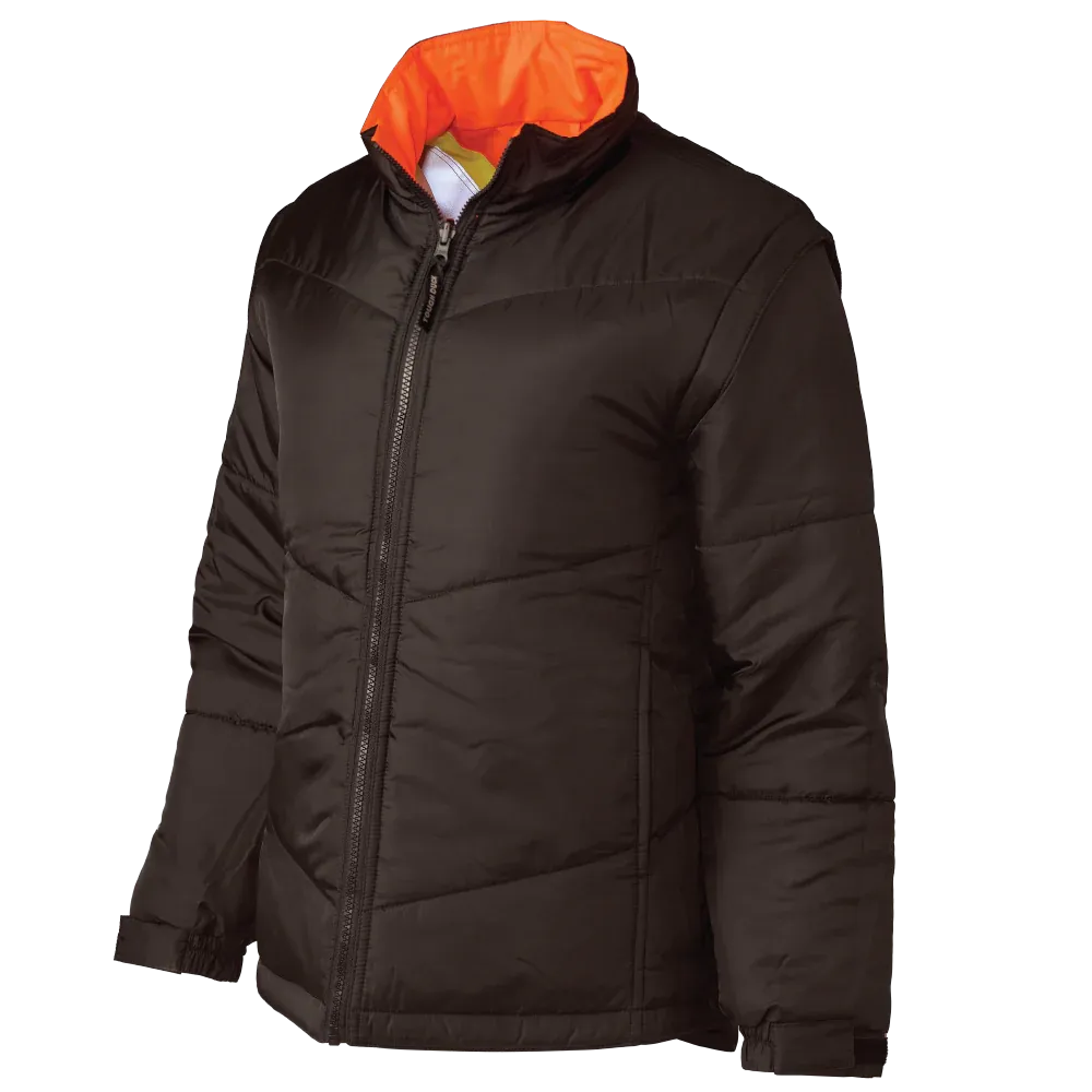 Women's Poly Oxford 5-In-1 Safety Jacket by Tough Duck - Style SJ46