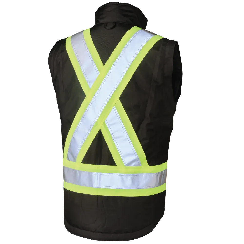 Women's Poly Oxford 5-In-1 Safety Jacket by Tough Duck - Style SJ46