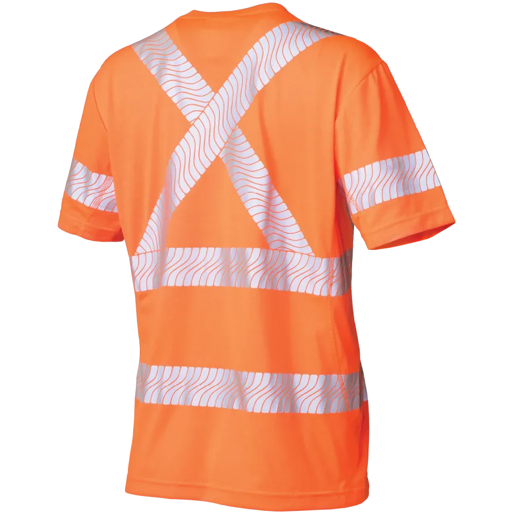 Women's Polyester Jersey Short Sleeve Safety T-Shirt by Tough Duck - Style ST23