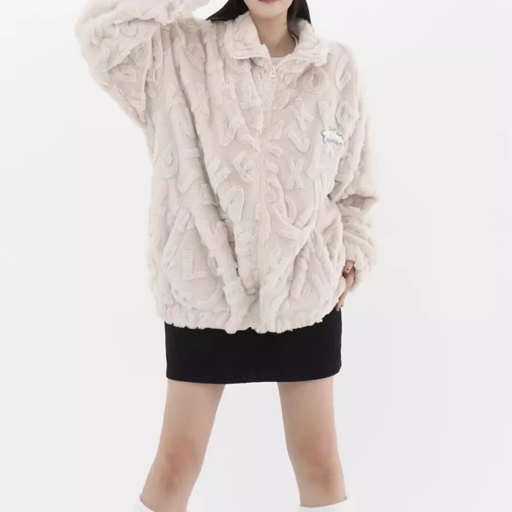 Women's Retro 3D Digital Coat