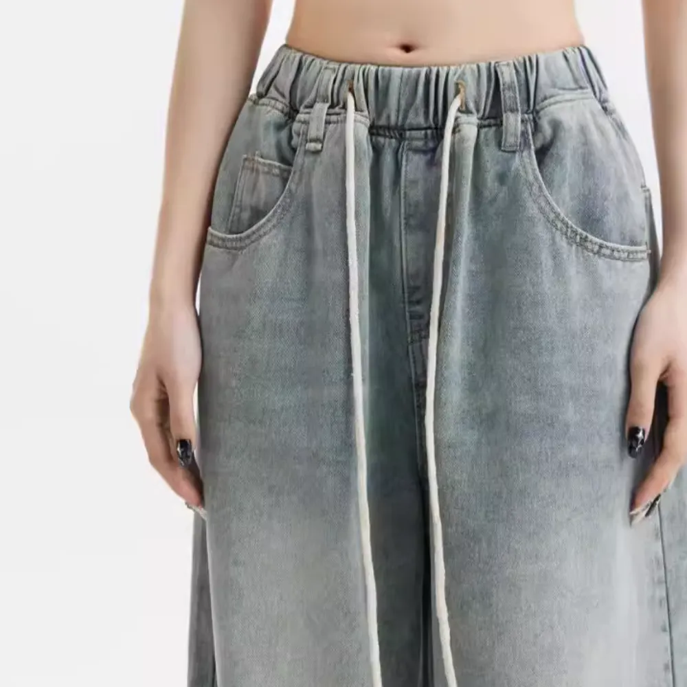 Women's Retro Loose Slim Jeans