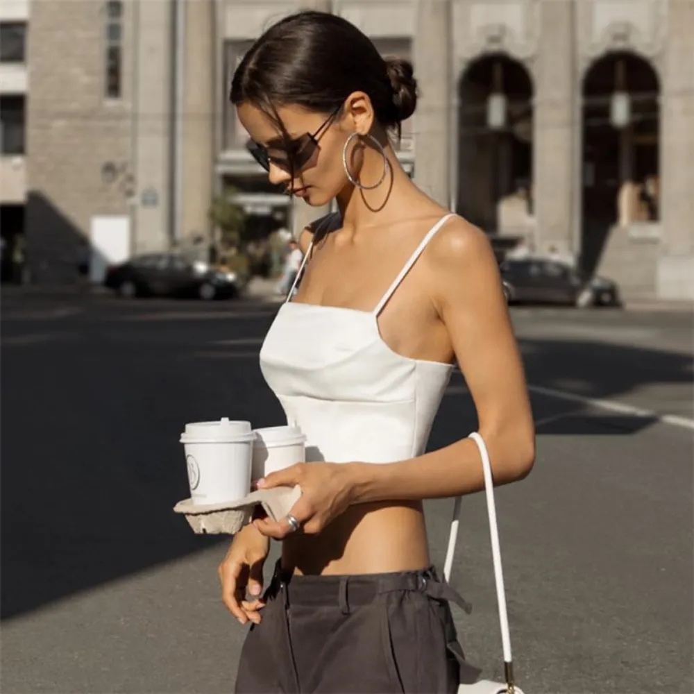 Women's Sexy Backless Slim Fit Cami Top